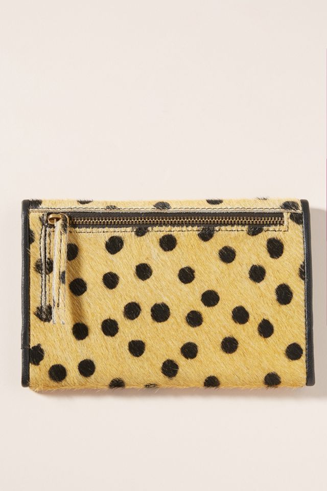 Delilah Polka Dot Foldover Clutch #1