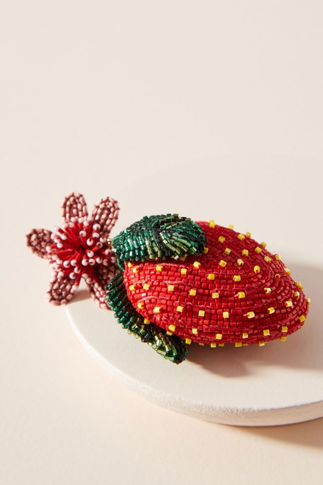 Mignonne Gavigan Strawberry Lux Drop Earrings #1