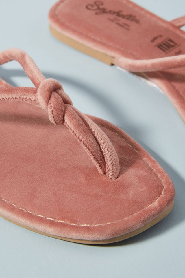 Seychelles Lifelong Velvet Thong Sandals #2