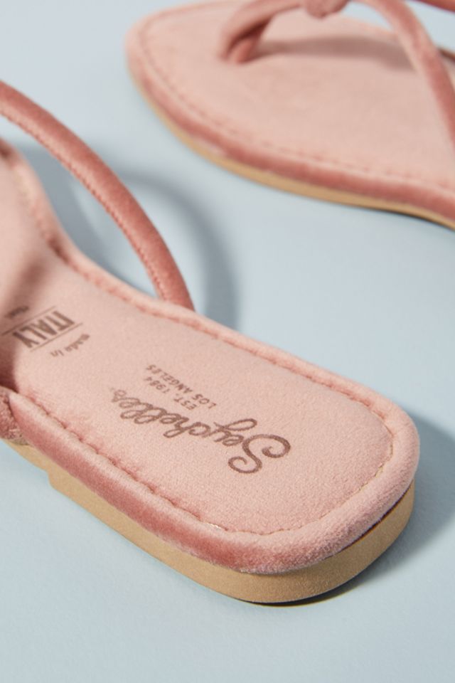 Seychelles Lifelong Velvet Thong Sandals #3