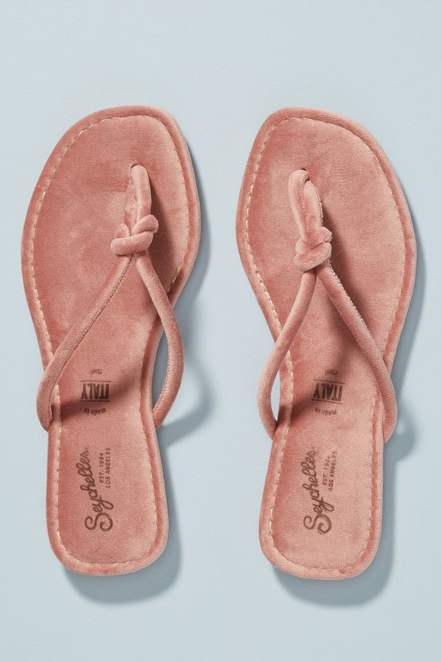 Seychelles Lifelong Velvet Thong Sandals #1