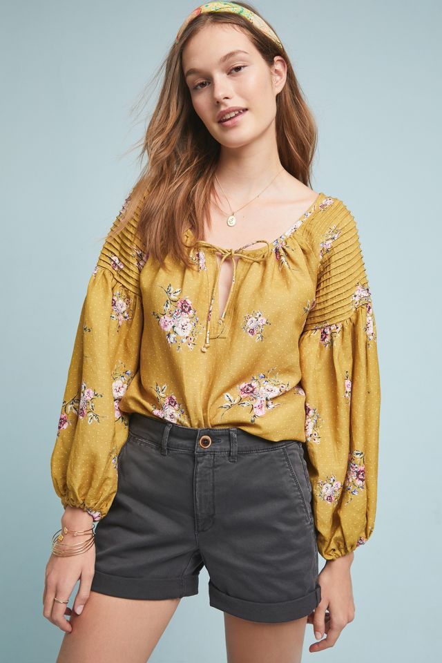 Anthropologie chino shorts clearance