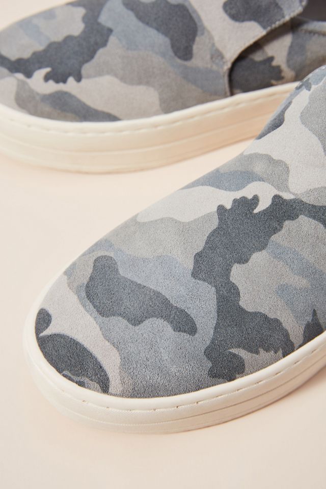 J/Slides Grey Camo Platform Sneakers #2