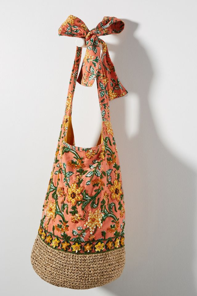 Bree Embellished Slouchy Tote Bag