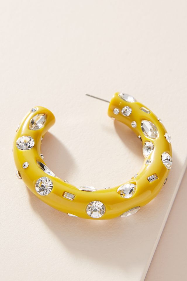 Dannijo Kelly Hoop Earrings #1