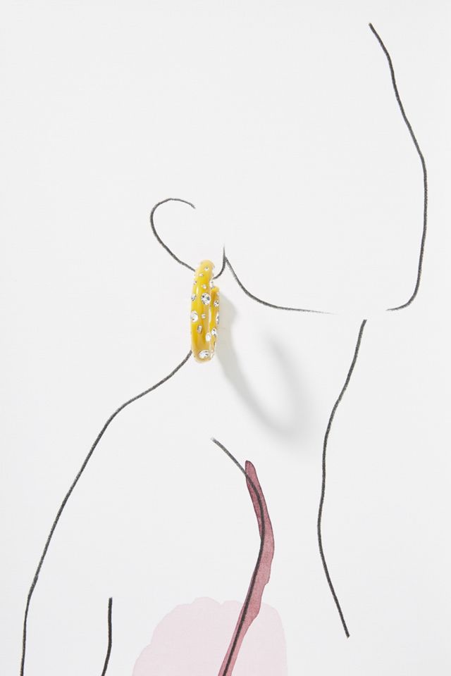 Dannijo Kelly Hoop Earrings #2
