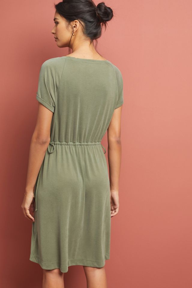 Waisted Cupro Dress #1