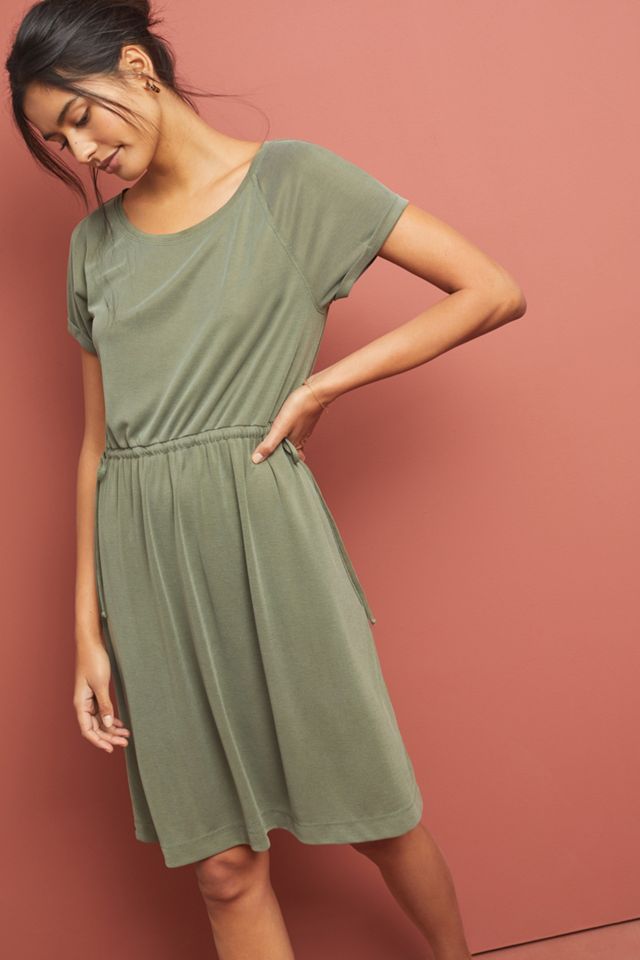 Waisted Cupro Dress #3