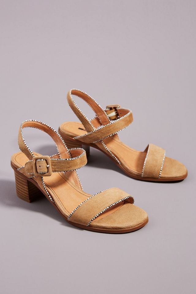 Matiko Beaded Suede Sandals #1