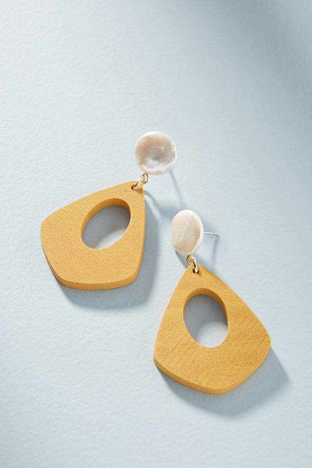 Seaside Pearl Drop Earrings
