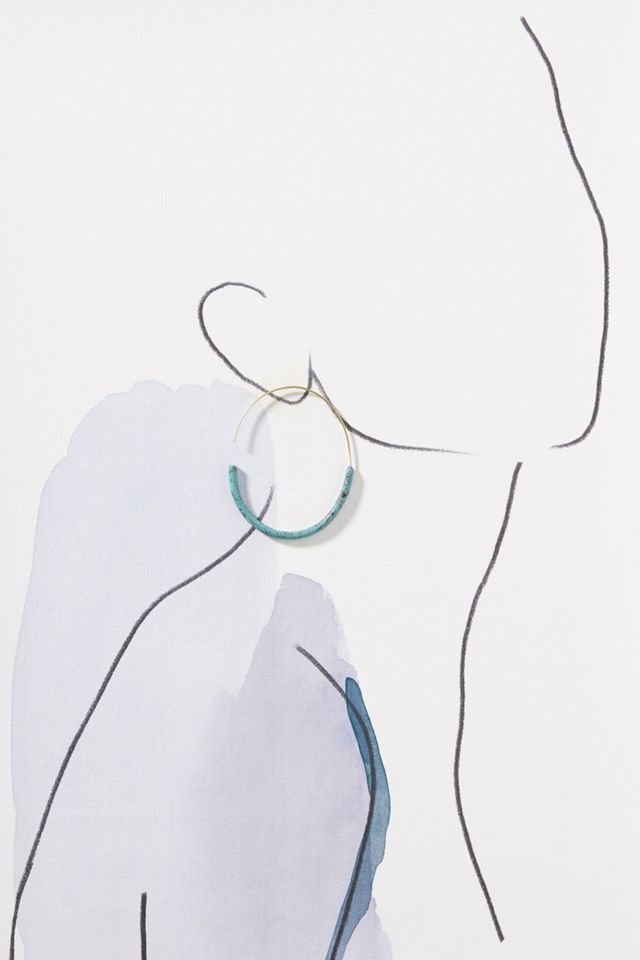 Isa Hoop Earrings #2