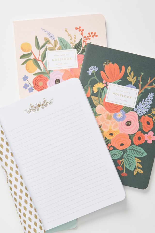 Rifle Paper Co. Journals, Set of 3 | AnthroHome