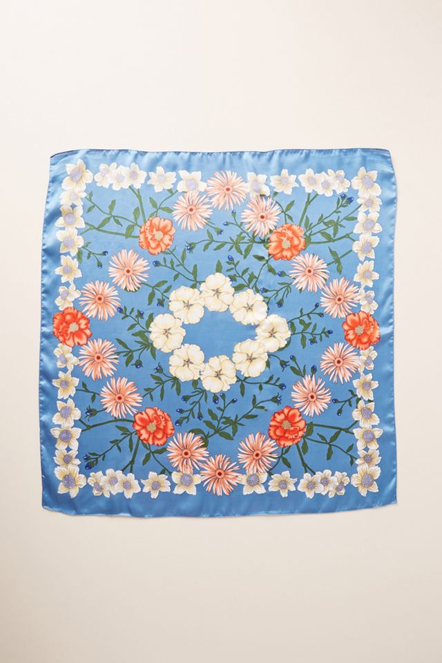 Blooming Buds Kerchief Scarf #1