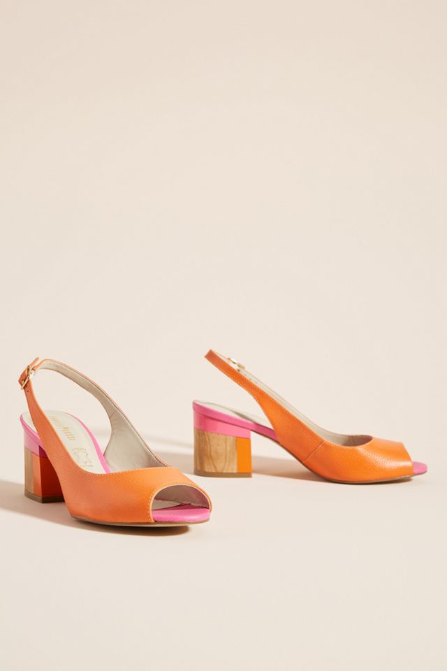Capelli Rossi Colorblocked Heeled Sandals #1