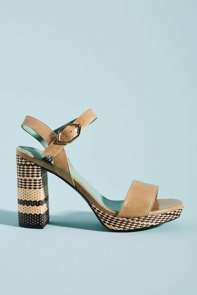 LAB Jute Platform Heels | Anthropologie