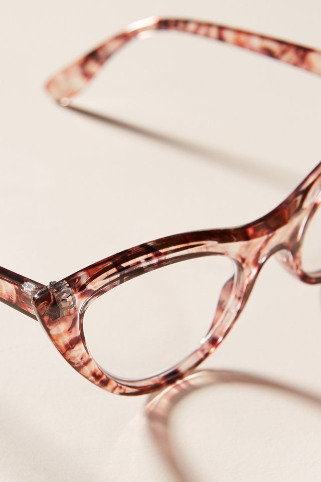 Brown 2.5 zigi + Marais reading Glasses from Anthropologie ZiGi + MARAiS Mixed Metal Reading Glasses | Anthropologie main image 2