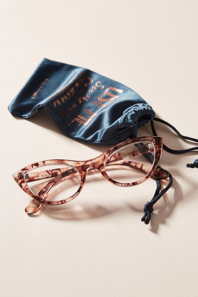 ZiGi + MARAiS Marla Cat-Eye Reading Glasses | Anthropologie display picture 3