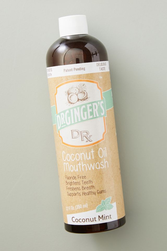 Dr. Ginger's Coconut Oil Mouth Wash Anthropologie