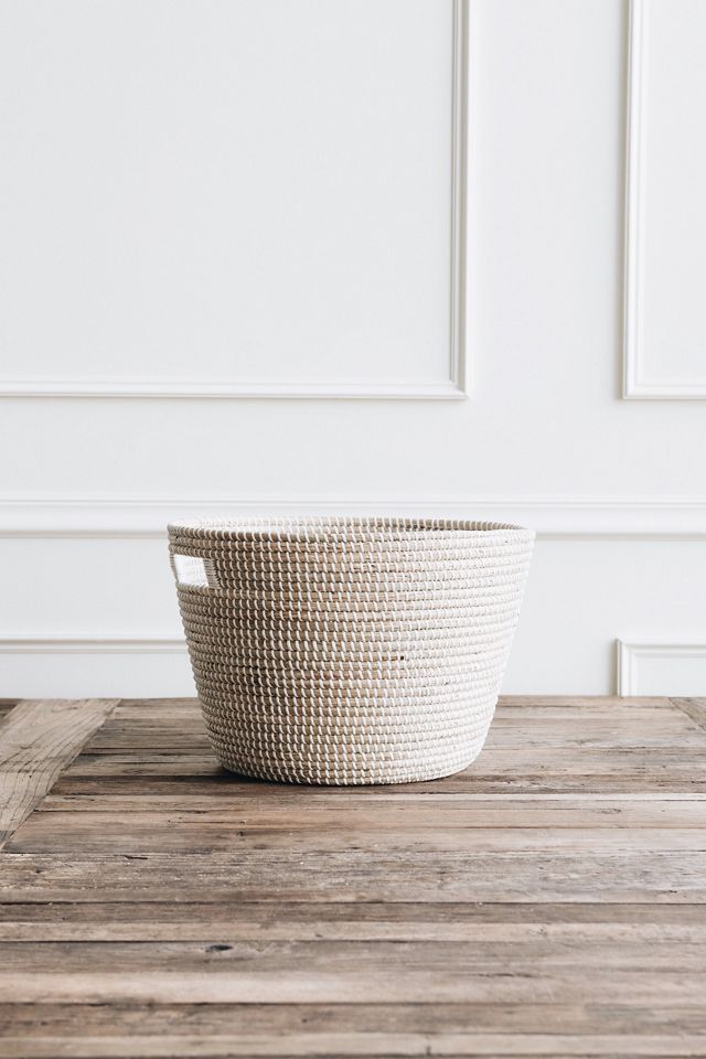 Roan Iris Nina Woven Storage Basket #1