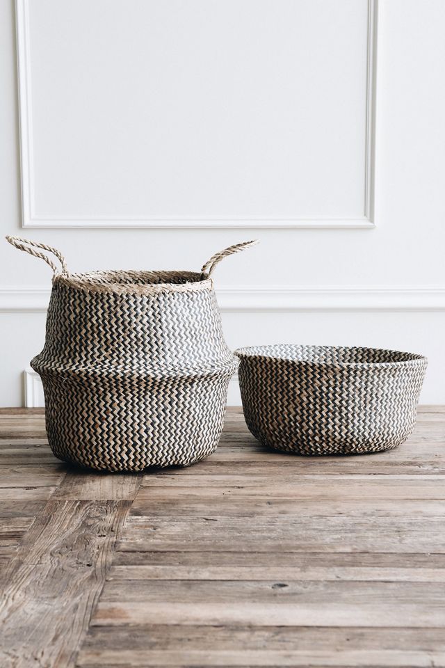 Roan Iris Lou Zig Zag Belly Basket