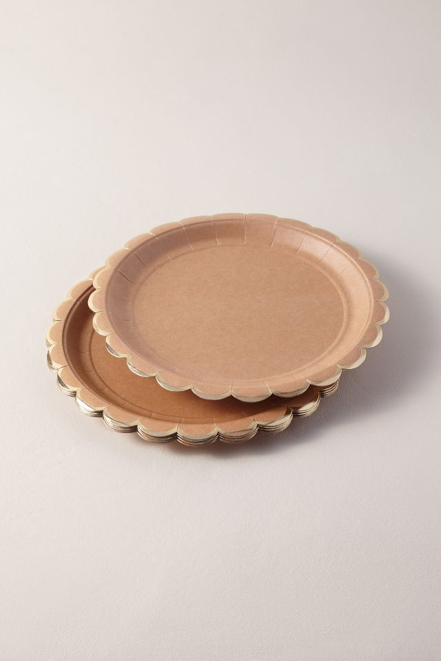 Scalloped paper plates new arrivals