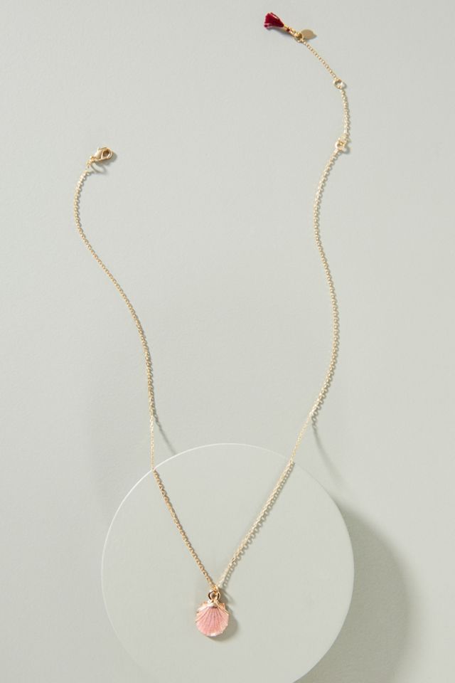 Shashi Pink Lagoon Pendant Necklace #1