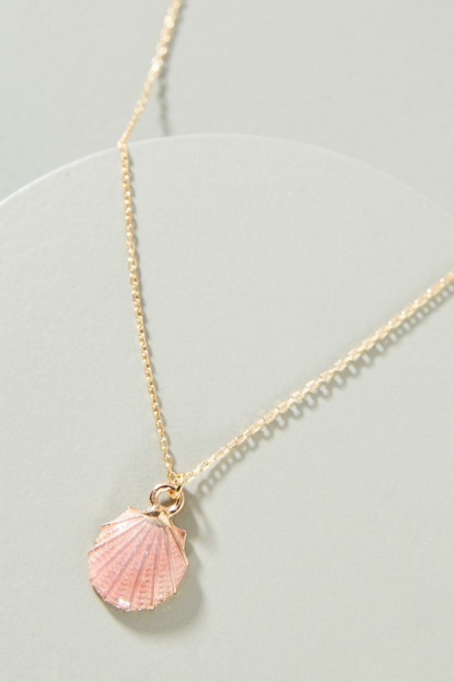 Shashi Pink Lagoon Pendant Necklace