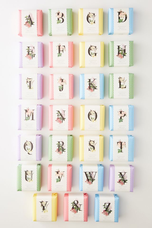 Garden Stories Monogram Bar Soap #1