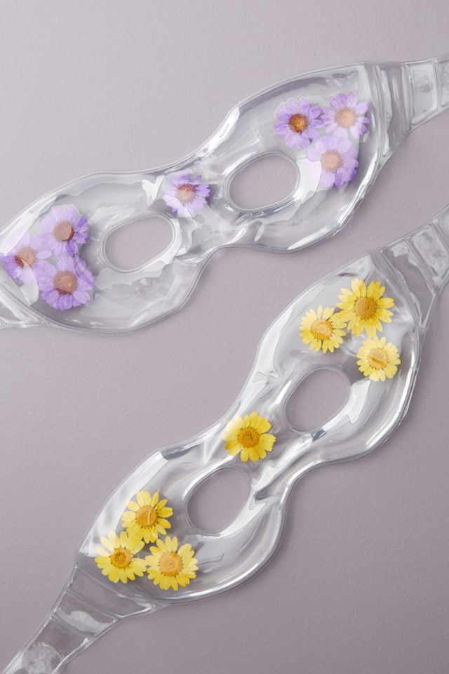 Pressed Flower Gel Eye Mask #1