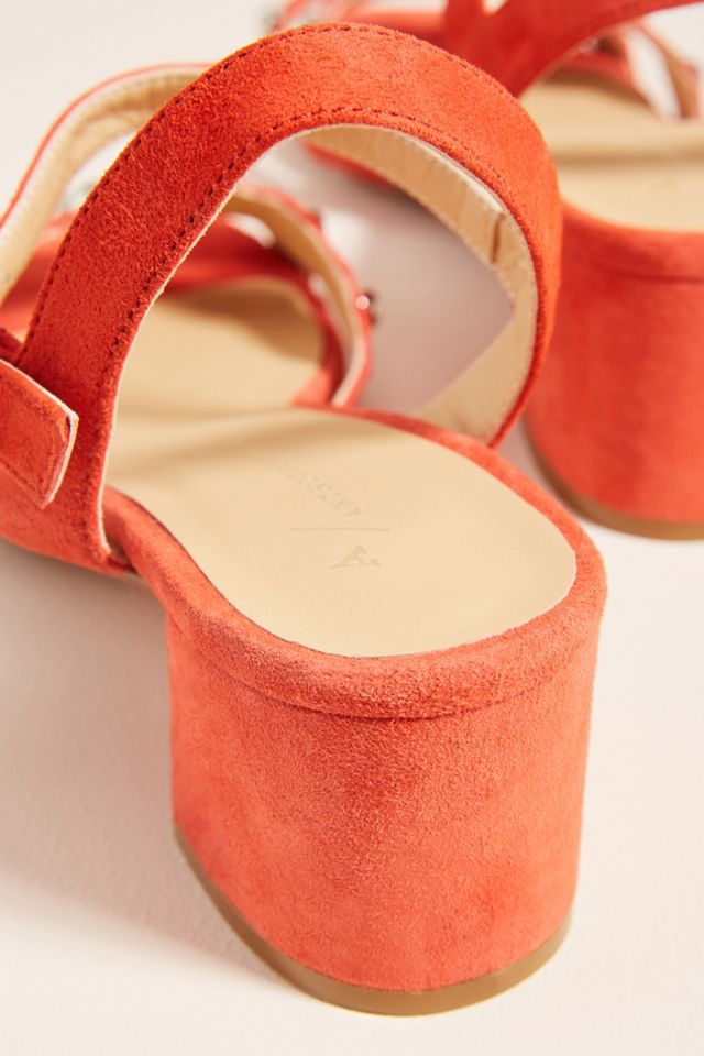 Anthropologie Mary Studded Heeled Sandals #3