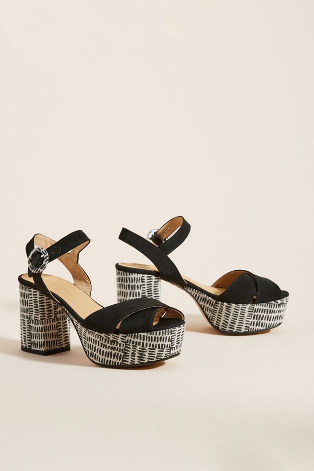 Anthropologie Quincy Platform Heels #1