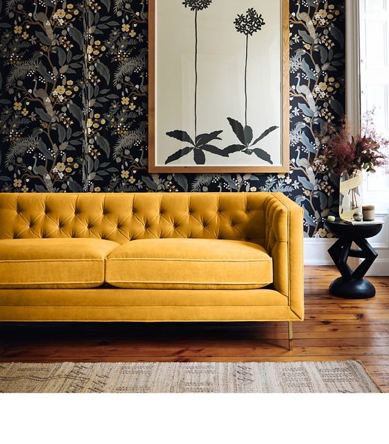 Anthropologie on sale mina sofa