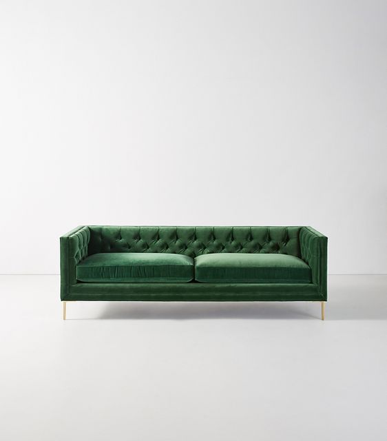 Mina Two-Cushion Sofa by Anthropologie