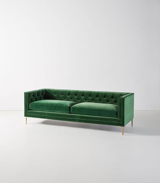 Mina Two-Cushion Sofa by Anthropologie