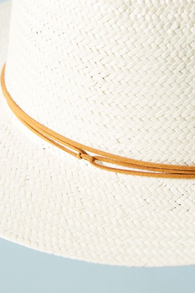 NWOT Anthropologie Trimmed Stripe Fedora Trimmed Stripe Fedora | Anthropologie main image 4