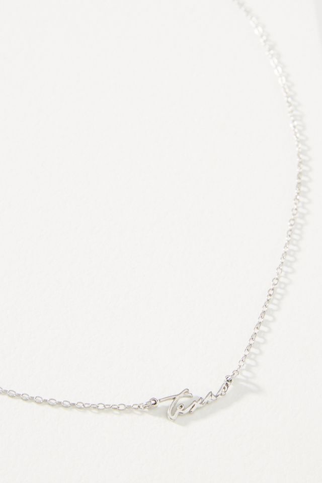 Welcome Home Pendant Necklace