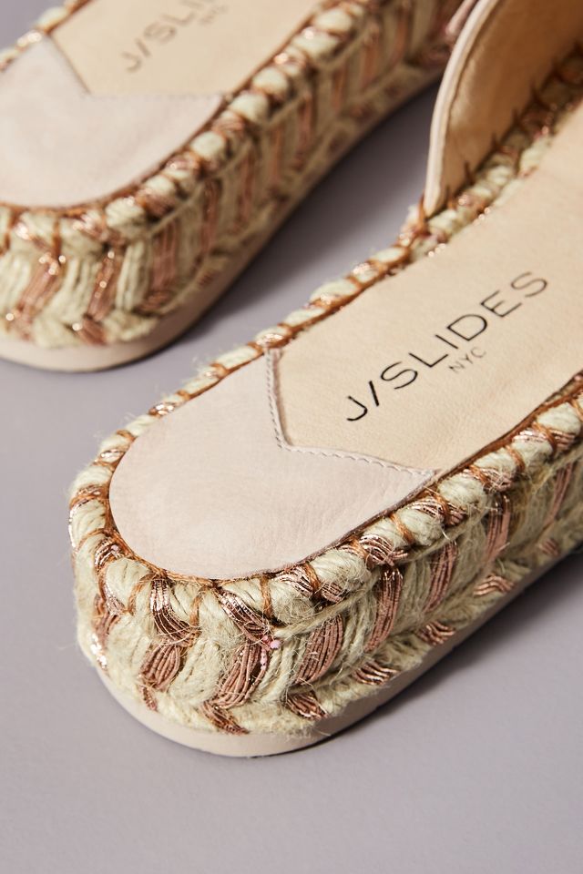 J on sale slides espadrilles