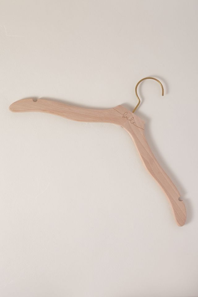 Wood Bride Hanger Anthropologie