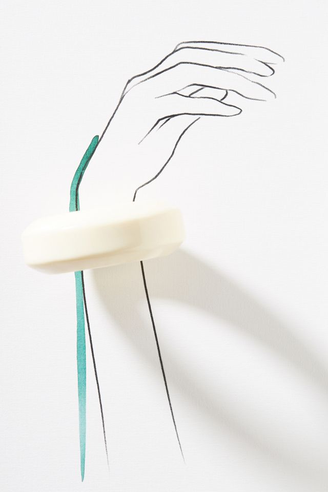 Beveled Resin Bangle Bracelet #2