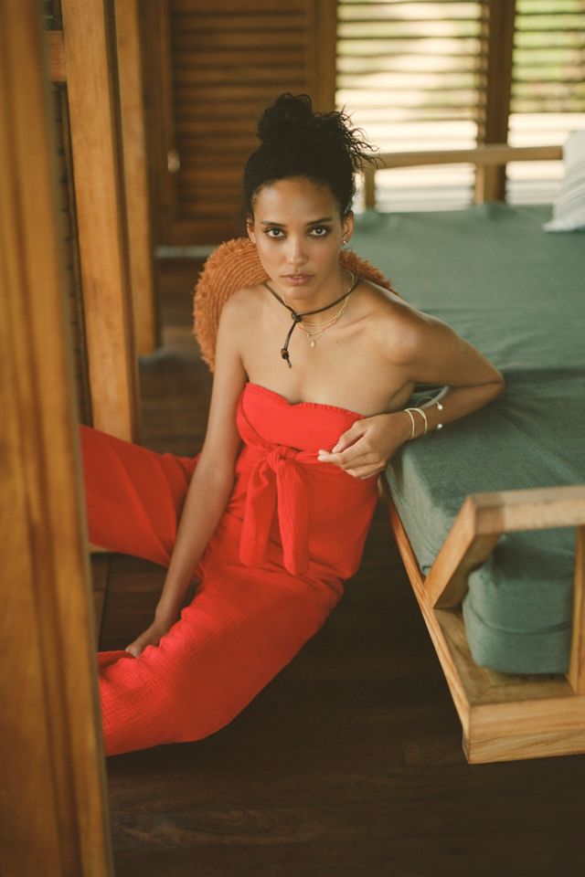 Isabel Tie-Front Jumpsuit #3