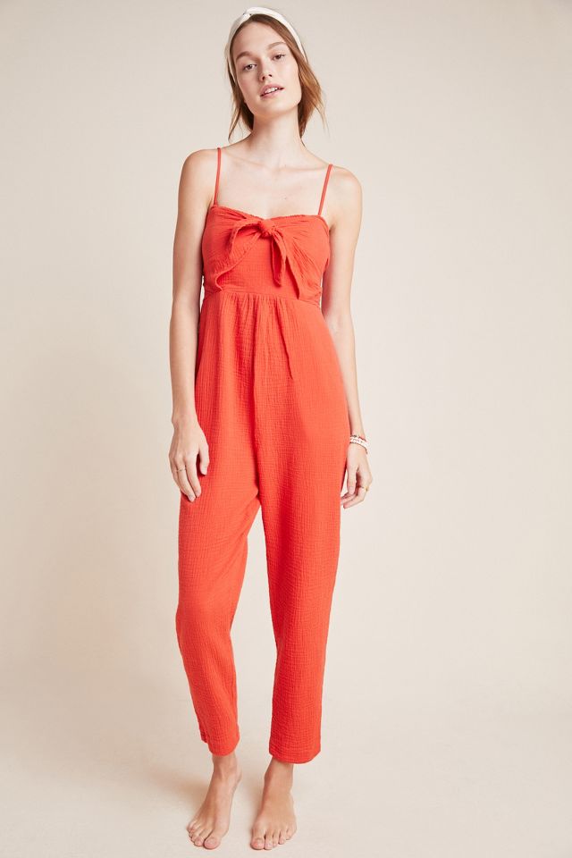 Isabel Tie Front Jumpsuit