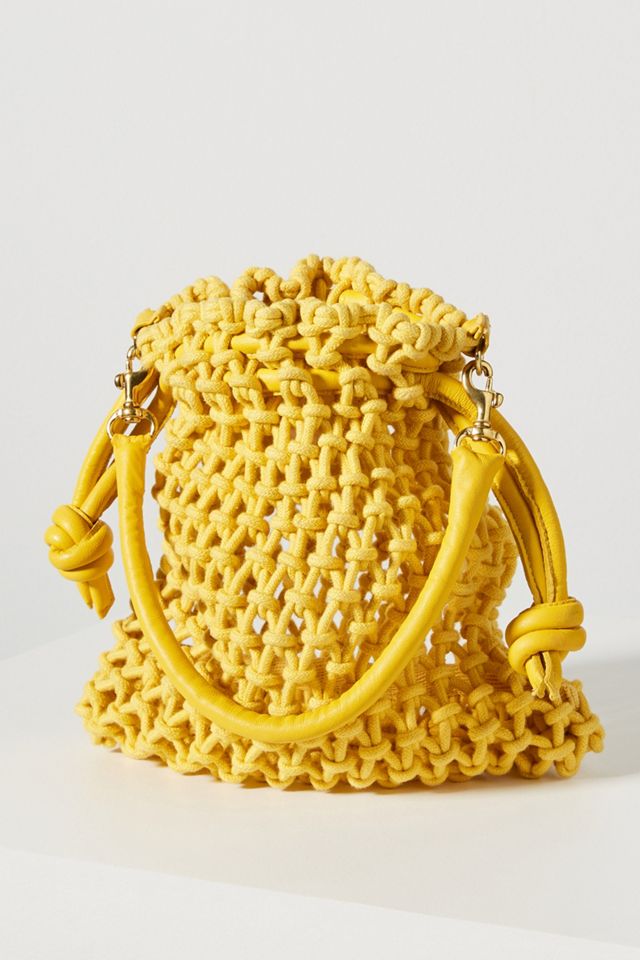 Clare V. Sandy Bag in Yellow