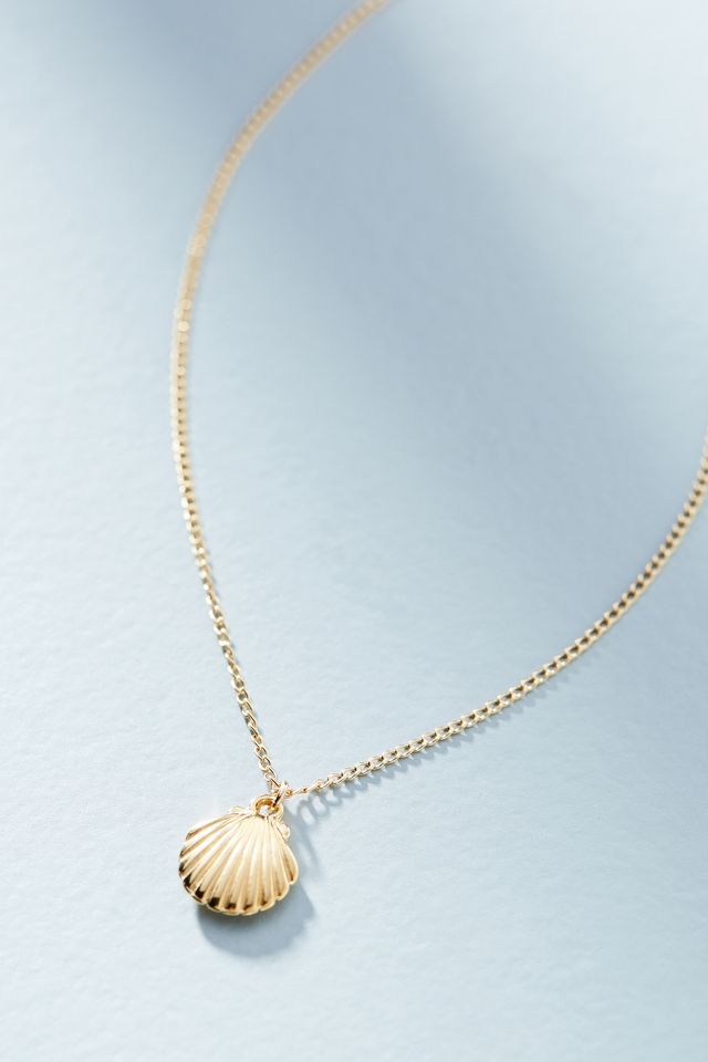 Anthropologie on sale shell necklace