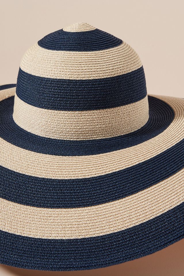 Eugenia Kim Victoria Striped Sun Hat #1