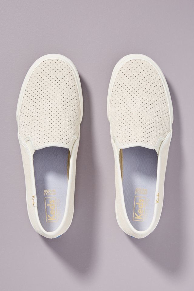 Keds Double Decker Perforated Suede Sneakers #1