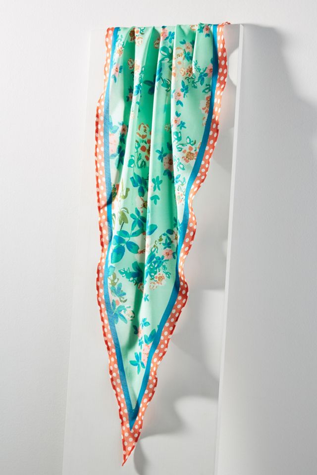Painterly Patchwork Scarf #1