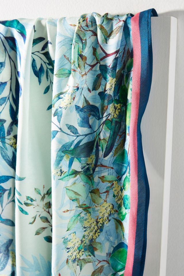 Springtime Garden Silk Scarf #2