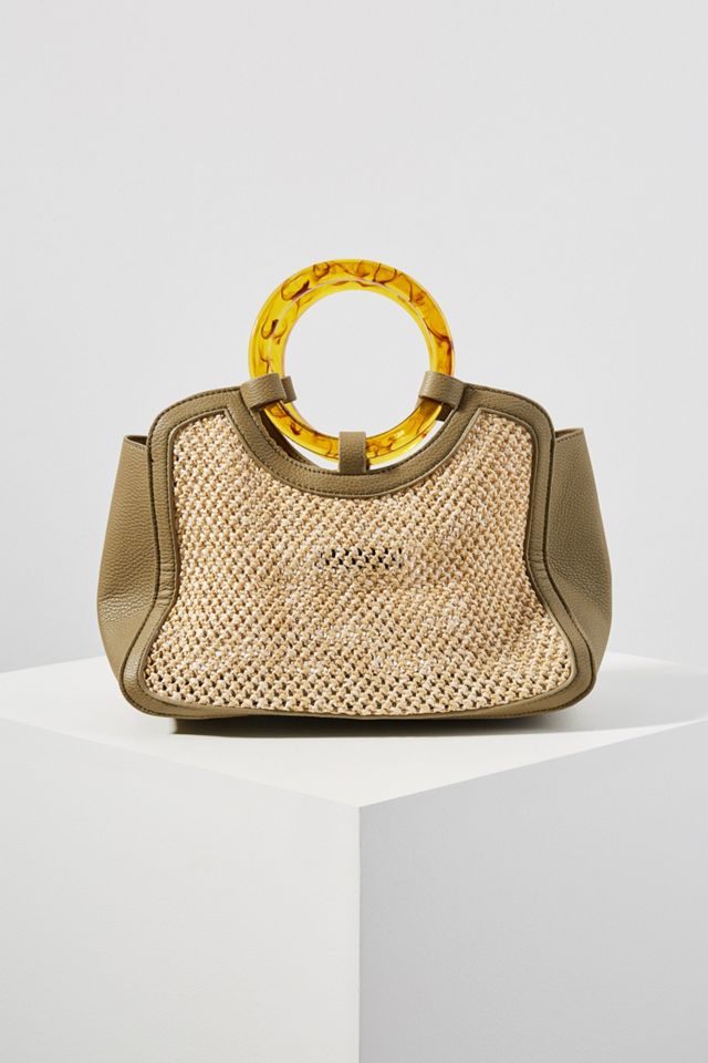 Portia Woven Ring Handle Tote #1