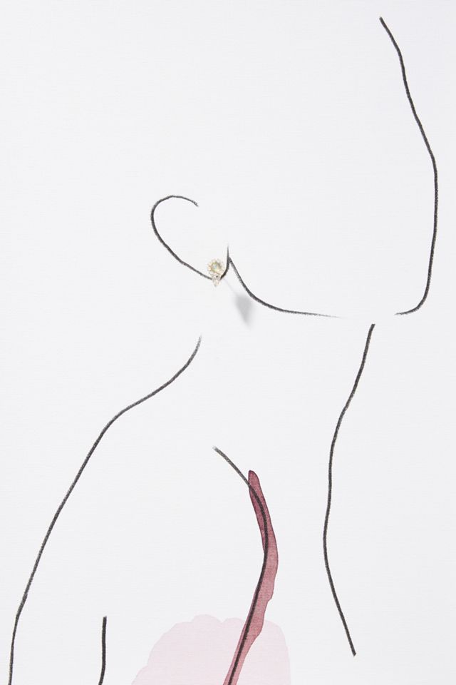Kyla Swarovski Crystal Post Earrings #2