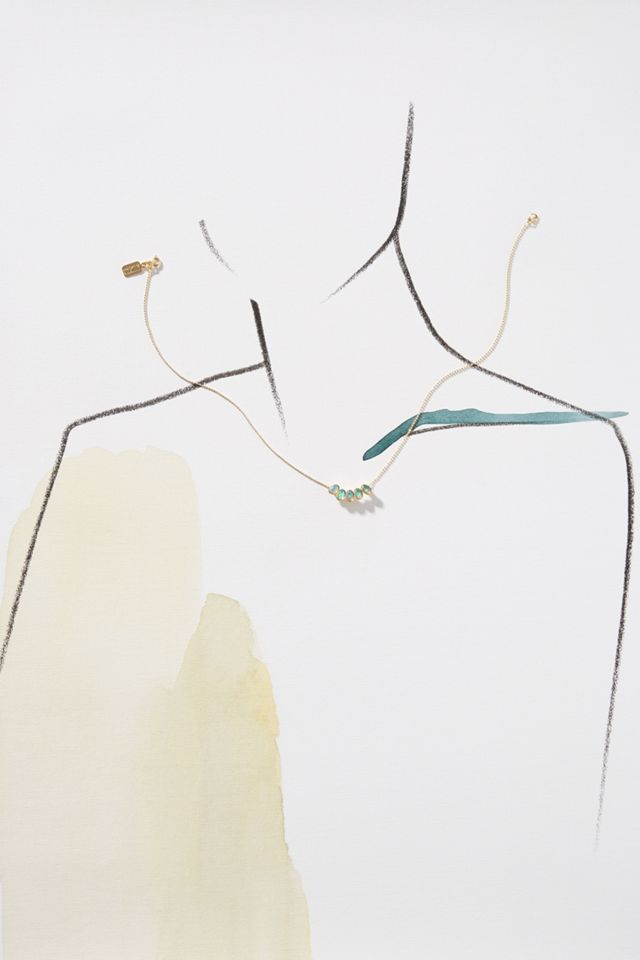 Nikki Opal Pendant Necklace #2